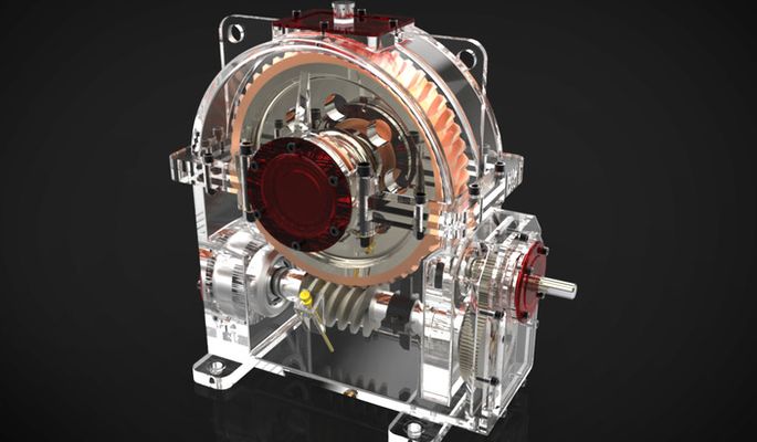 在谐波减速器中应用这种轻量化的柔轮