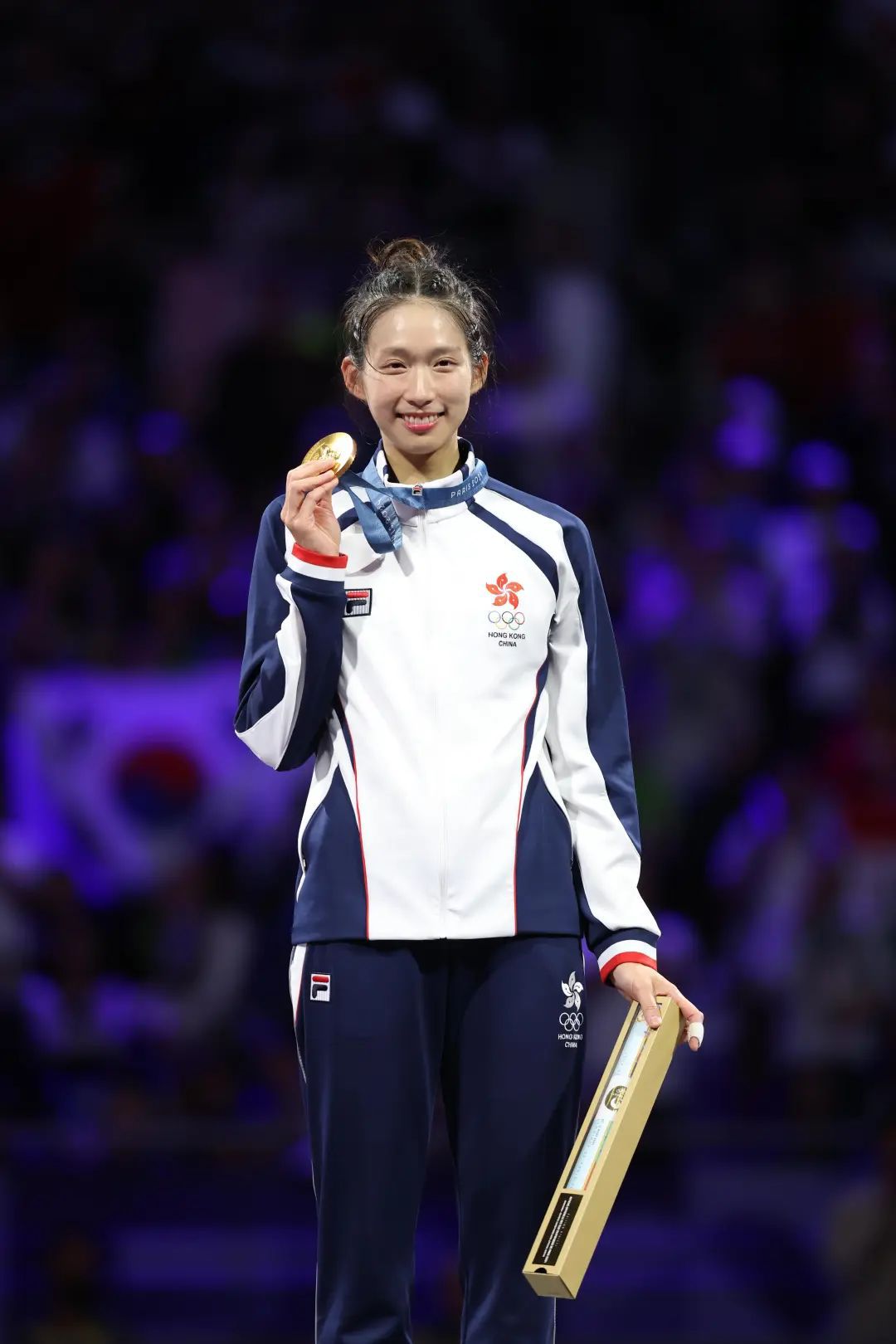 中国香港击剑新星江旻憓巴黎奥运夺金 创港队奥