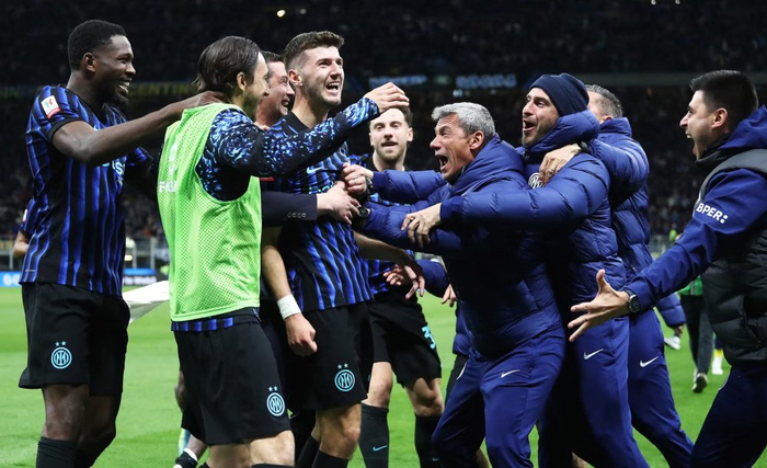 国米3-2逆转科莫晋级意大利杯决赛 9天内第二次上